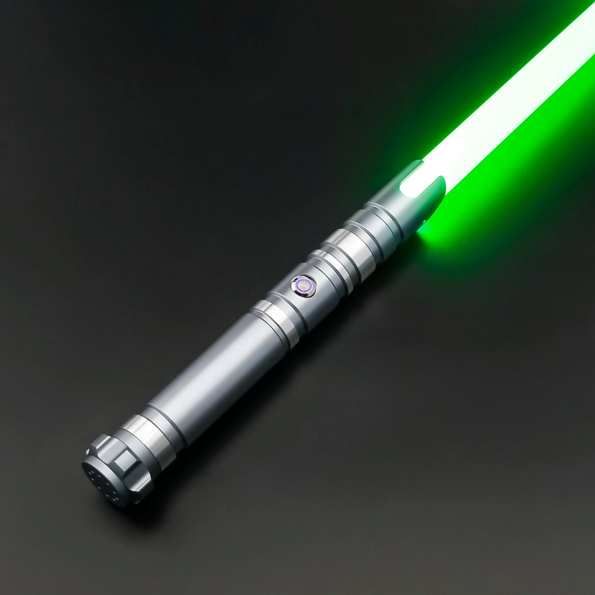 Metal Handle Neopixel Lightsaber Replica | 16 Soundfont | 12 Colors | Heavy Dueling Toy | RGB Laser Swords | Blaster FOC | Collectible | Ages 6+