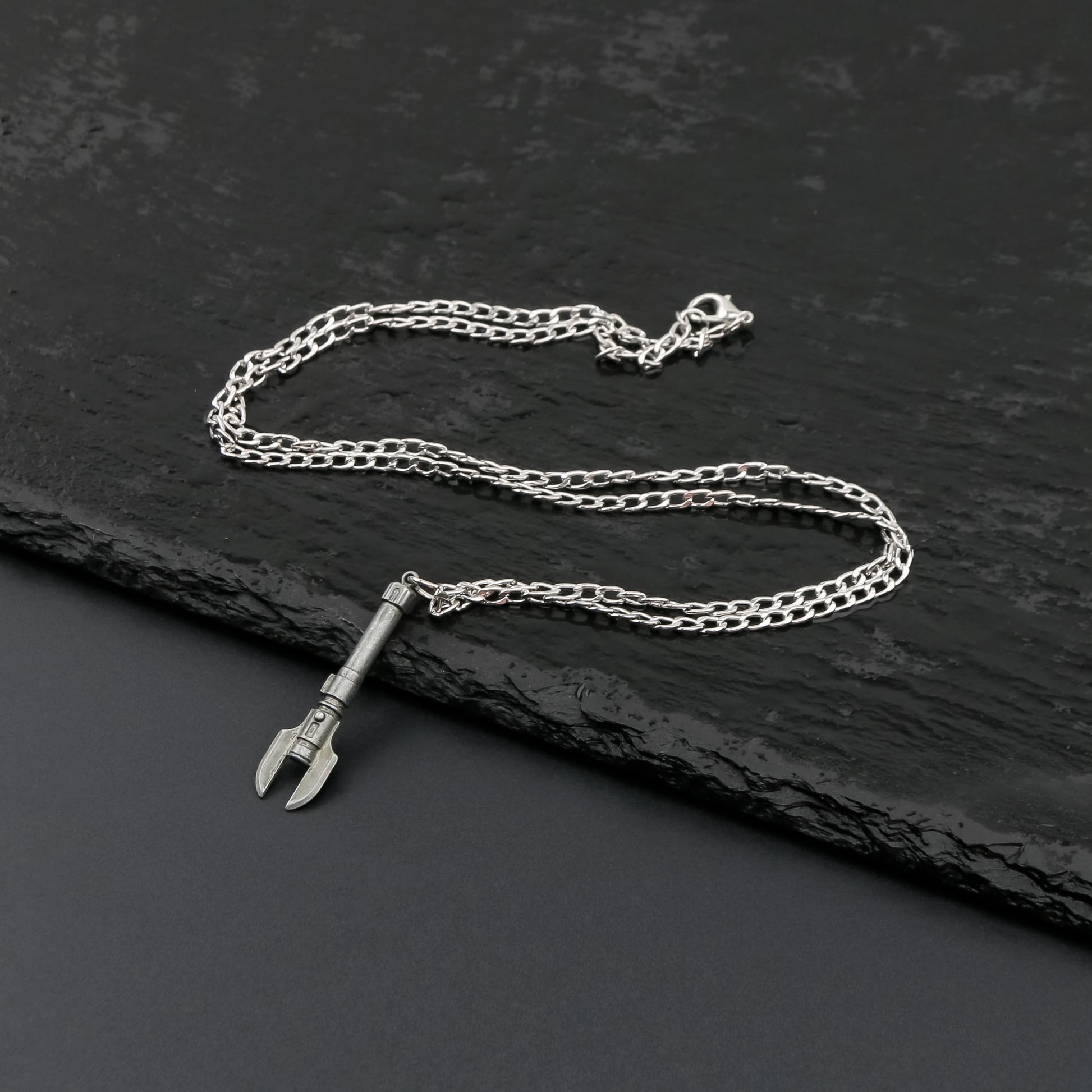 Kenobi Neopixel Lightsaber Replica Necklace | Custom Saber Jewelry | Metal Miniature Accessories