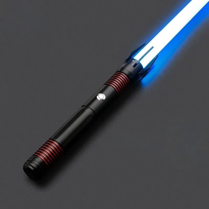 RGB Aluminum Handle Neopixel Lightsaber Replica | 12 Colors | Smooth Swing | Sound Fonts | Customizable Dueling Saber | Flashing Effects | Kids