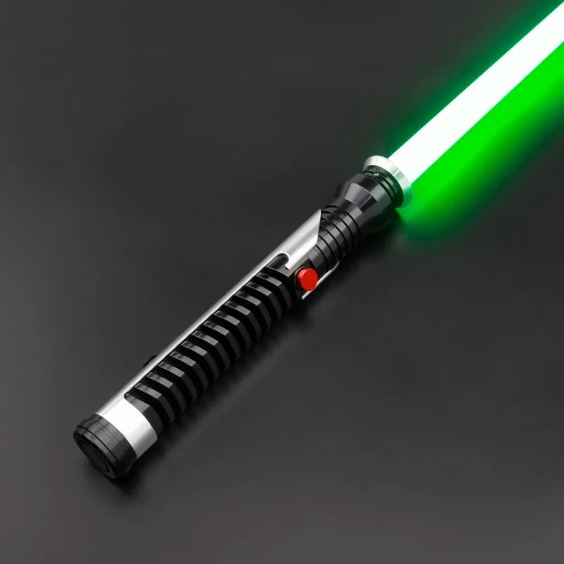 Qui-Gon Jinn Neopixel Lightsaber Replica | Metal Hilt | Customizable Colors | Bluetooth Light FX | Epic Saber Sounds